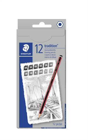 Staedtler Pencil Tradition ass (12)